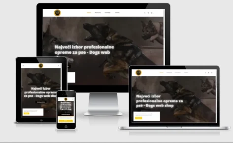 Internet prodavnica – Dogs web shop