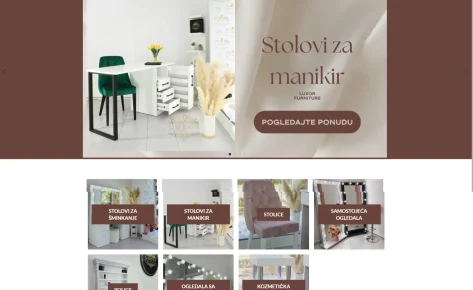 Internet prodavnica – Luxor furniture